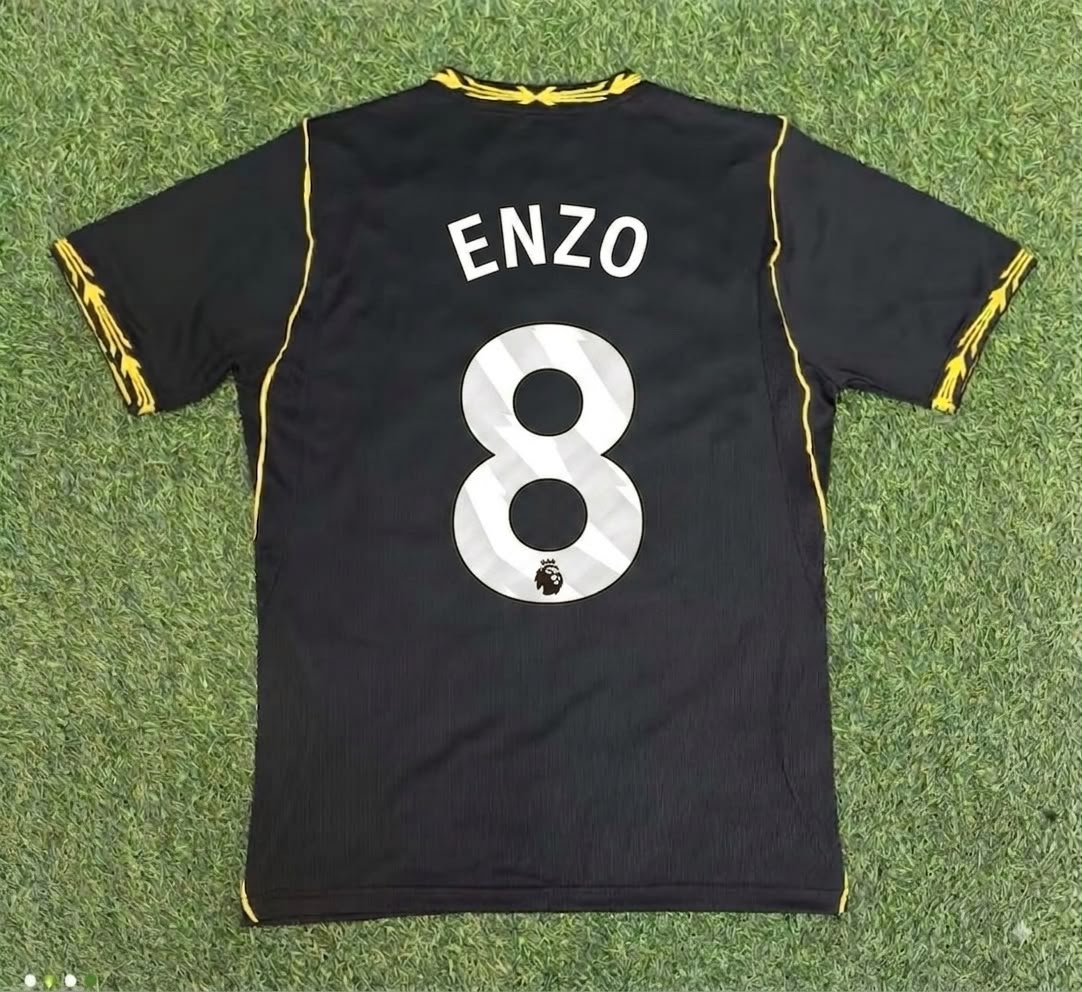 Enzo Fernandez Chelsea Away 2027 New Season Football Jersey Kit