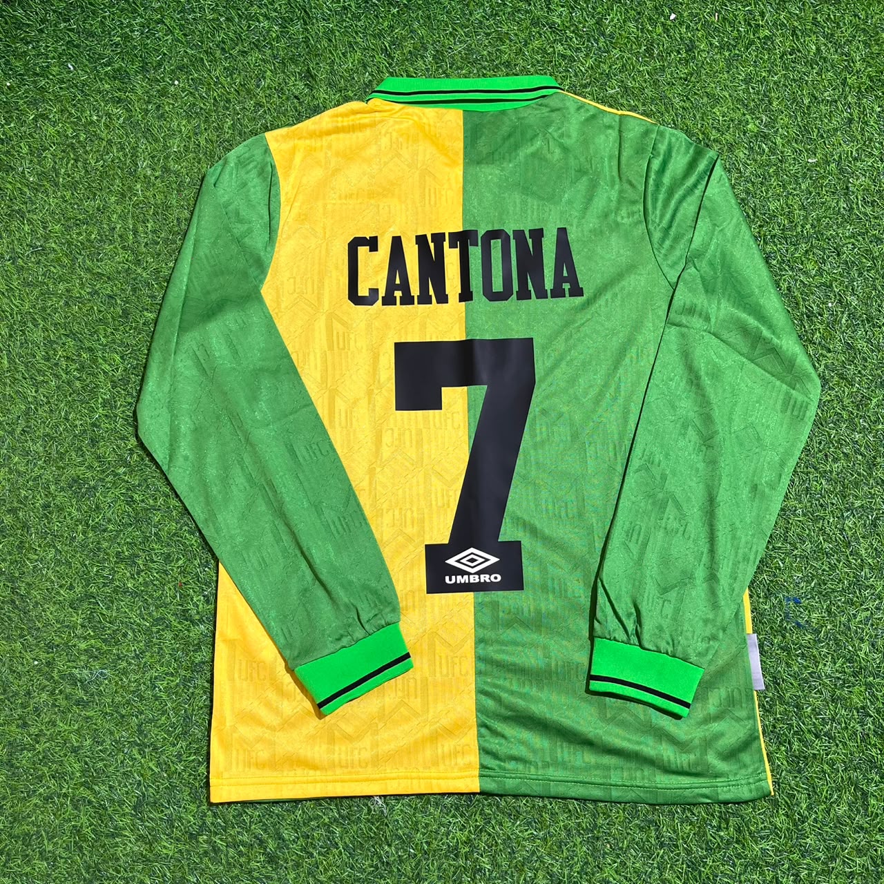 Eric Cantona Manchester United 1992 1994 Retro Retro Football Jersey