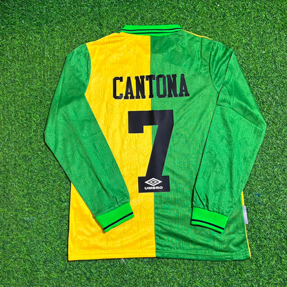Eric Cantona Manchester United 1992 1994 Retro Retro Football Jersey