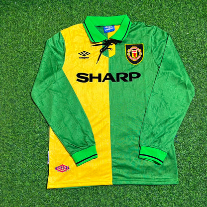 Eric Cantona Manchester United 1992 1994 Retro Retro Football Jersey