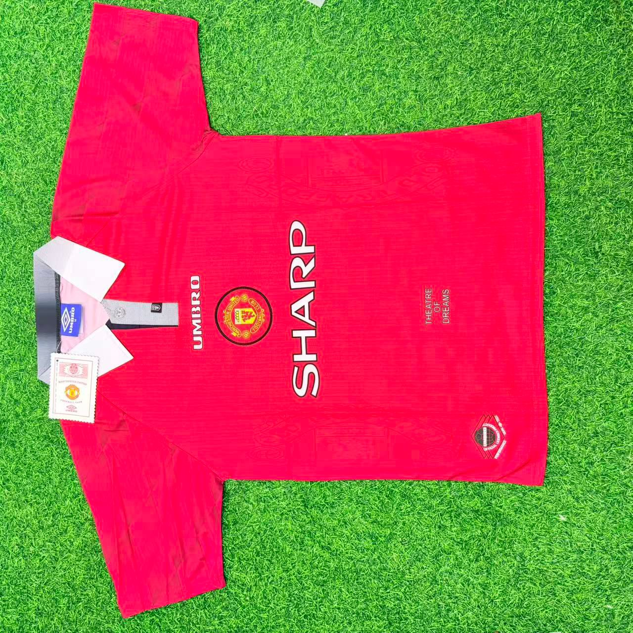 Eric Cantona Manchester United 1996-1998 Retro Football Jersey