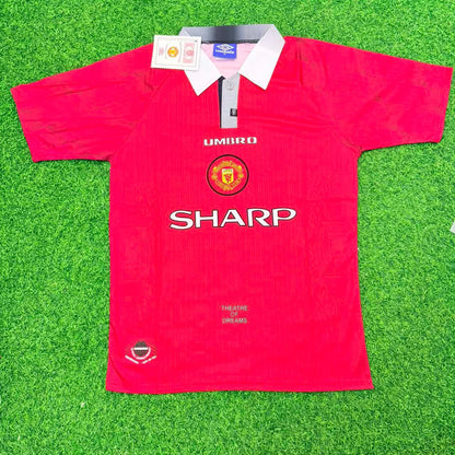 Eric Cantona Manchester United 1996-1998 Retro Football Jersey
