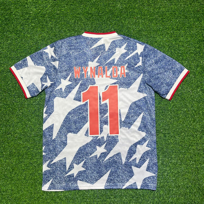 Eric Wynalda USA 1994 World Cup Retro Football Jersey