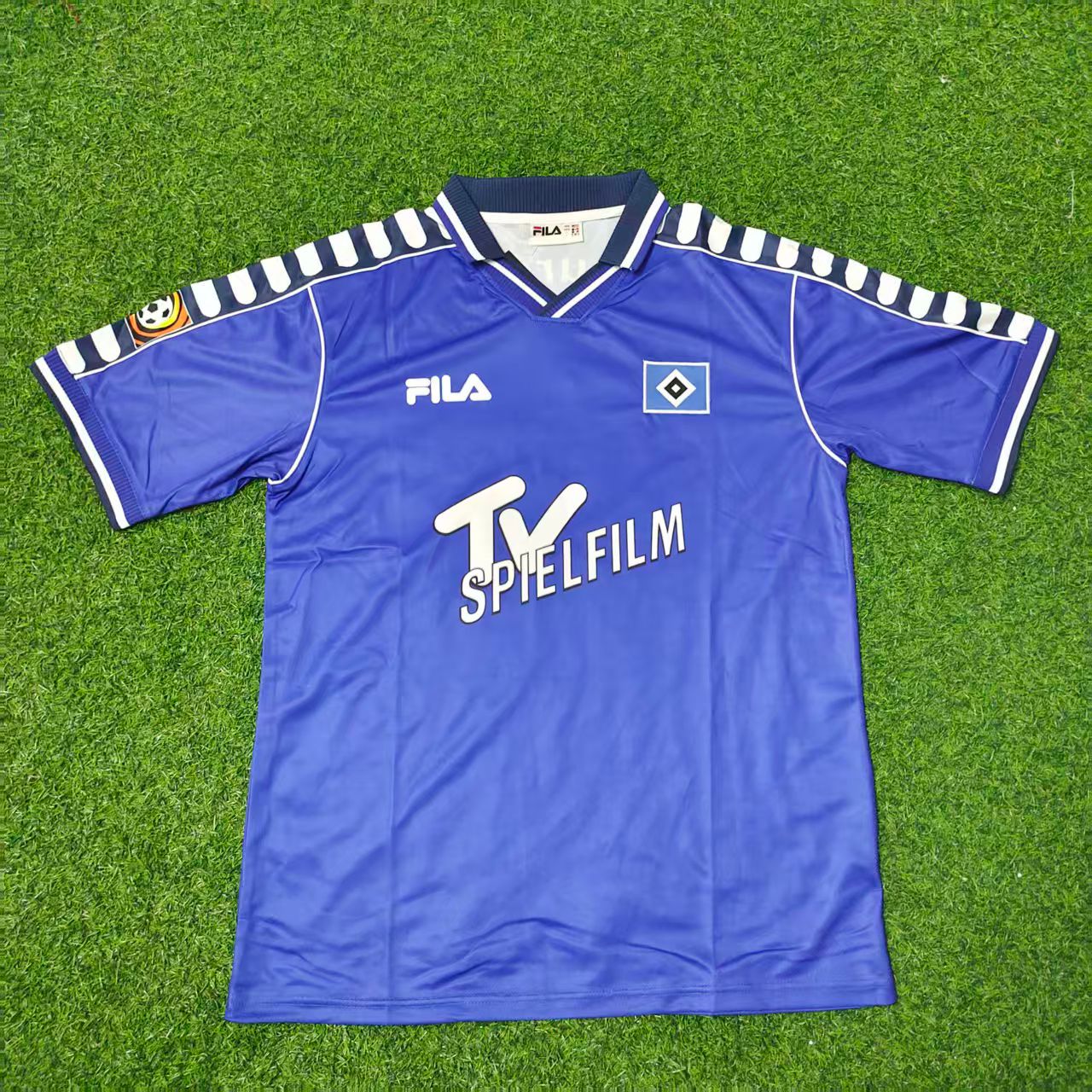Erik Meijer Hamburger SV 2000-2001 Retro Heimtrikot Rot – Fußballtrikot