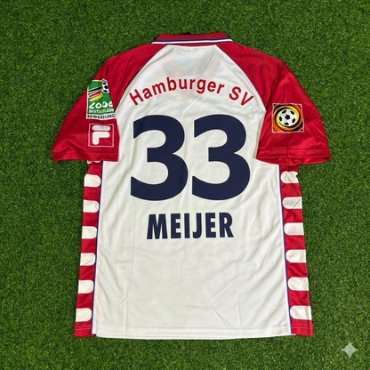 Erik Meijer #33 Hamburger SV Heim Retro Fußballtrikot