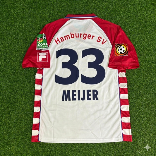 Erik Meijer #33 Hamburger SV Heim Retro Fußballtrikot