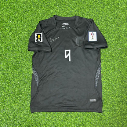 Erling Braut Haaland #9 Norway 2026 World Cup Away Black KIDS Football Jersey