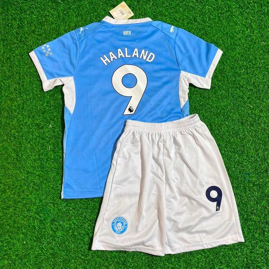 Erling Haaland Kids Children Jersey KinderTrikot Set Maglia Soccer Shirt