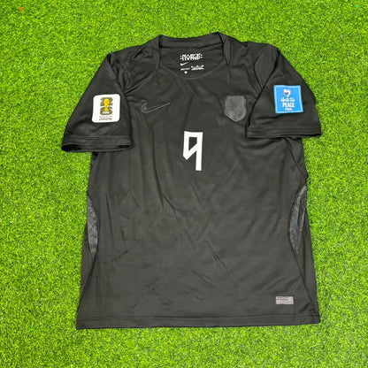 Erling Braut Haaland #9 Norway 2026 World Cup Black Away Football Jersey