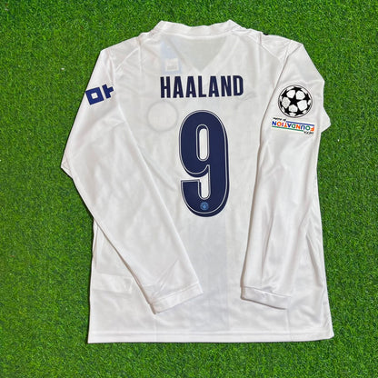 Erling Haaland #9 Manchester City 2026-27 Third New Season Long Sleeve Champions League Patch Jersey Trikot Maillot Soccer Shirt