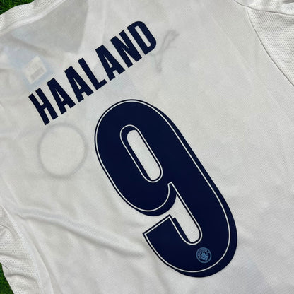 Erling Haaland #9 Manchester City 2026-27 Third New Season Long Sleeve Champions League Patch Jersey Trikot Maillot Soccer Shirt