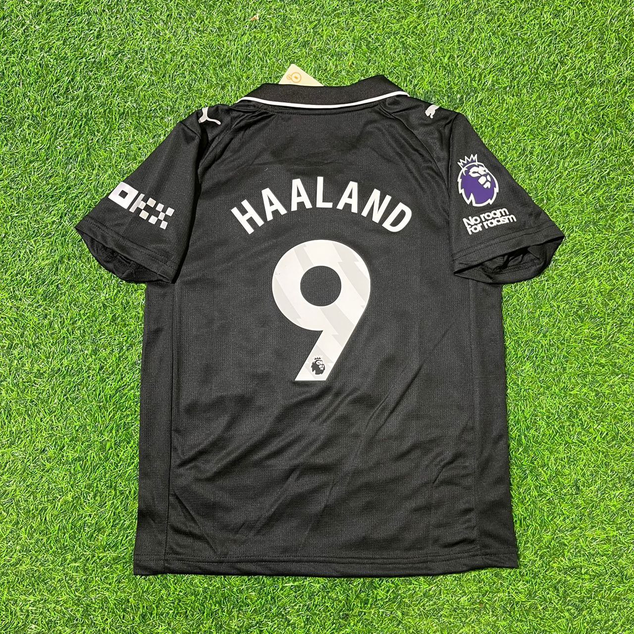 Erling Haaland Manchester City Away Black New Season 2026 Jersey Trikot Maillot Soccer Shirt