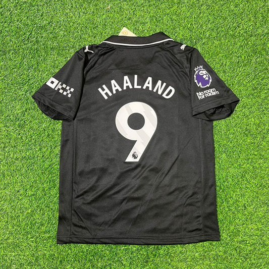 Erling Haaland Manchester City Away Black New Season 2026 Jersey Trikot Maillot Soccer Shirt