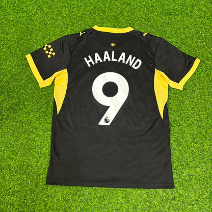Erling Haaland Manchester City Away Black New Season 2027 Jersey Trikot Maillot Soccer Shirt