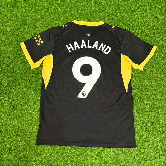 Erling Haaland Manchester City Away Black New Season 2027 Jersey Trikot Maillot Soccer Shirt