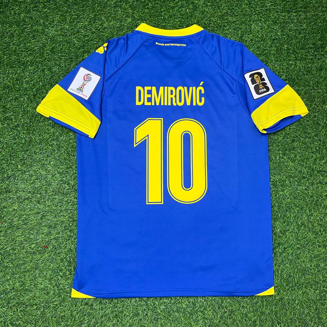 Ermedin Demirovic Bosnia and Herzegovina 2026 World Cup Home Football Jersey