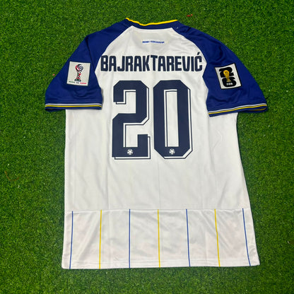 Esmir Bajraktarevic Bosnia and Herzegovina 2026 World Cup Away White Football Jersey