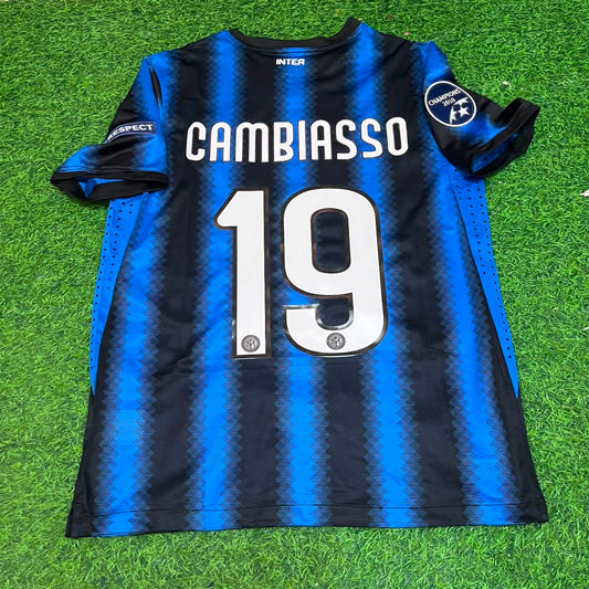 Esteban Cambiasso Inter 2011/2012 Football Jersey