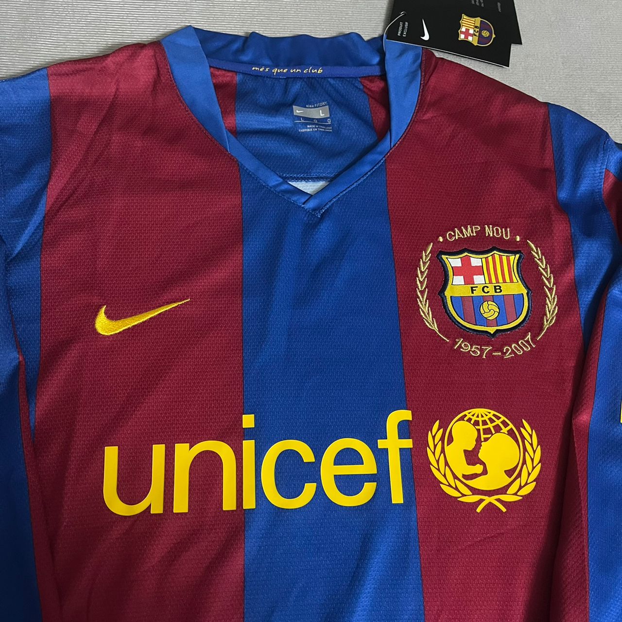 Samuel Eto'o Barcelona 2007 Retro Football Jersey