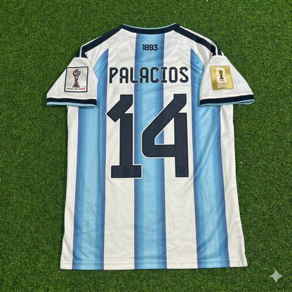Exequiel Palacios Argentina 2026 World Cup Football Jersey Kit
