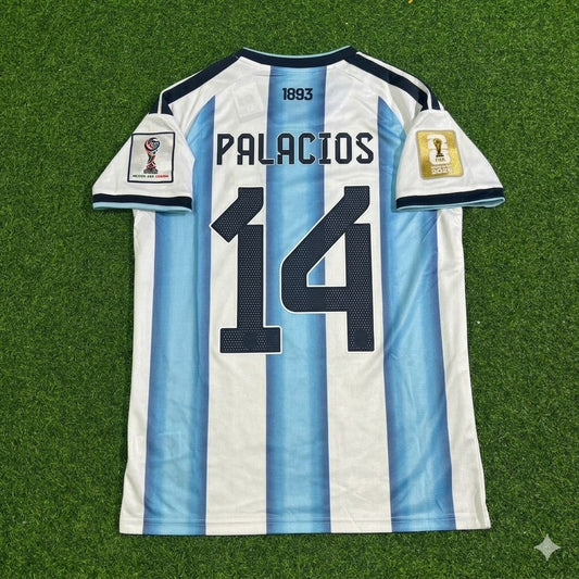 Exequiel Palacios Argentina 2026 World Cup Football Jersey Kit