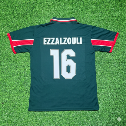 Abde Ezzalzouli Morocco Home Retro Football Jersey