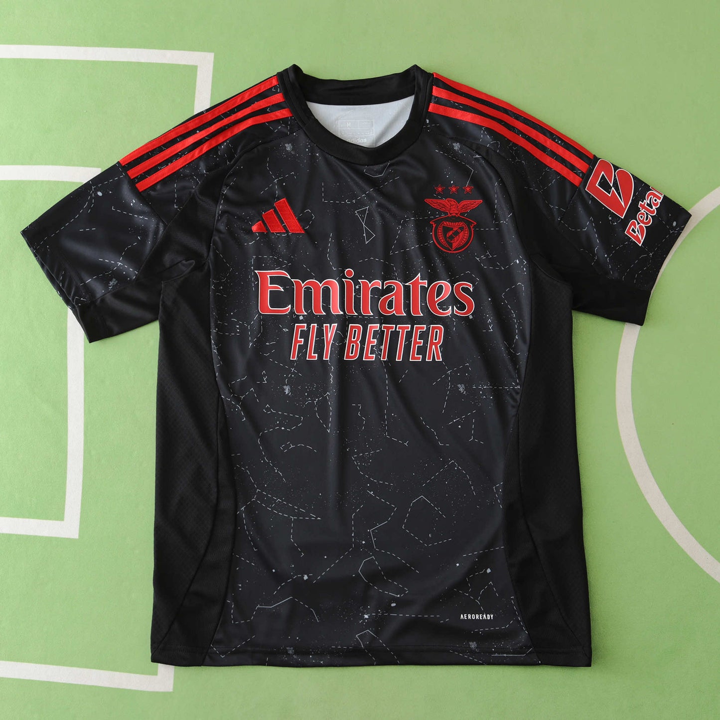 Benfica 2024 2025 New Season Black Away Forma Jersey Maillot Trikot Maglia