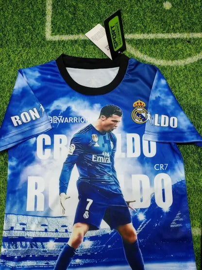 Cristiano Ronaldo #cr7 Siuu Special Kids Jersey KinderTrikot Maillot Enfant Soccer Shirt