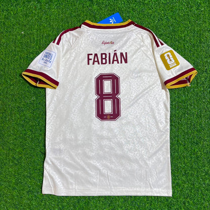 Fabian Ruiz Spain 2026 World Cup Kids Away Football Jersey