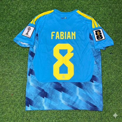 Fabián Ruiz Peña #8 Spain 2026 World Cup Blue Special Football Jersey