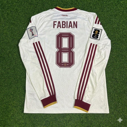 Fabián Ruiz Peña #8 Spain 2026 World Cup Away Long Sleeve Jersey Trikot Maillot