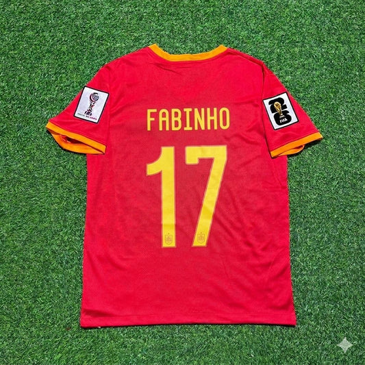 Fabinho 17# Brazil 2026 World Cup Red Jersey Trikot