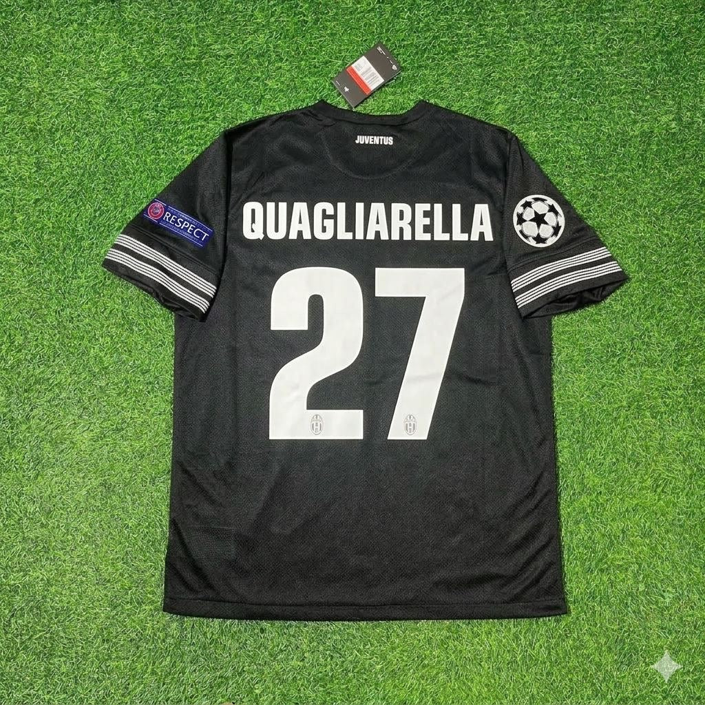 Fabio Quagliarella 27- Juventus Home 2012 2013 Season Retro Jersey Trikot