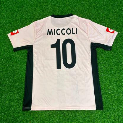 Fabrizio Miccoli Palermo FC Pink Retro Football Jersey Trikot Maillot