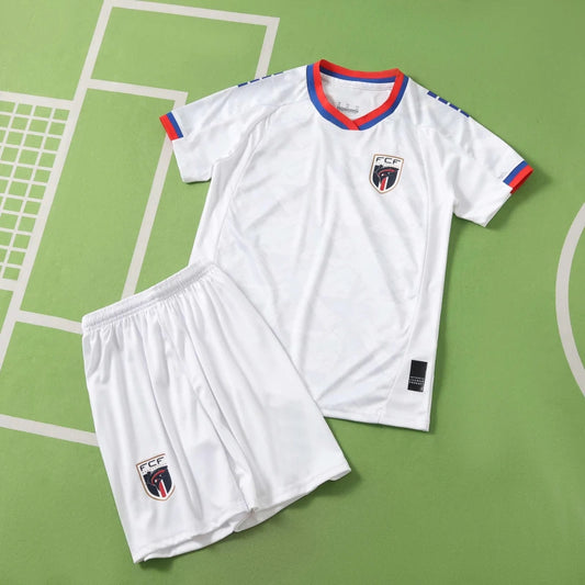 Cape Verde 2026 World Cup Kids Football White Jersey Kit Trikot Maillot