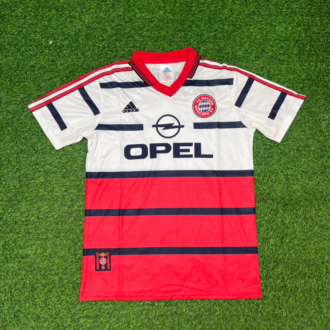 FC Bayern München 1998–2001 Saison Auswärts Retro Trikot