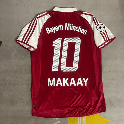 Roy Makaay 10 FC Bayern Munich 2003 2004 Maillot rétro Trikot Maillot Maillot de football