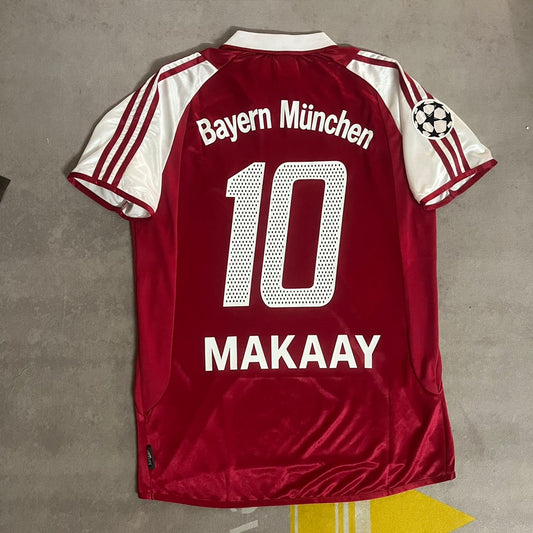 Roy Makaay 10 FC Bayern Munich 2003 2004 Retro Trikot Jersey Jersey Maillot Soccer Shirt