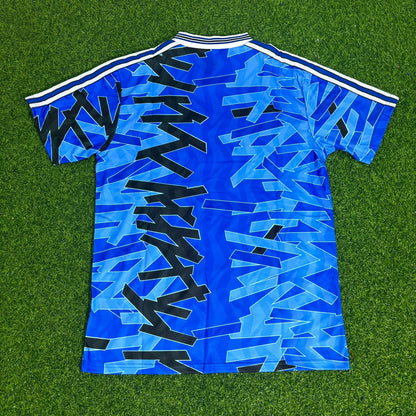 FC Schalke 04 1993/94 Blaues Heimtrikot Retro Fußball Trikot