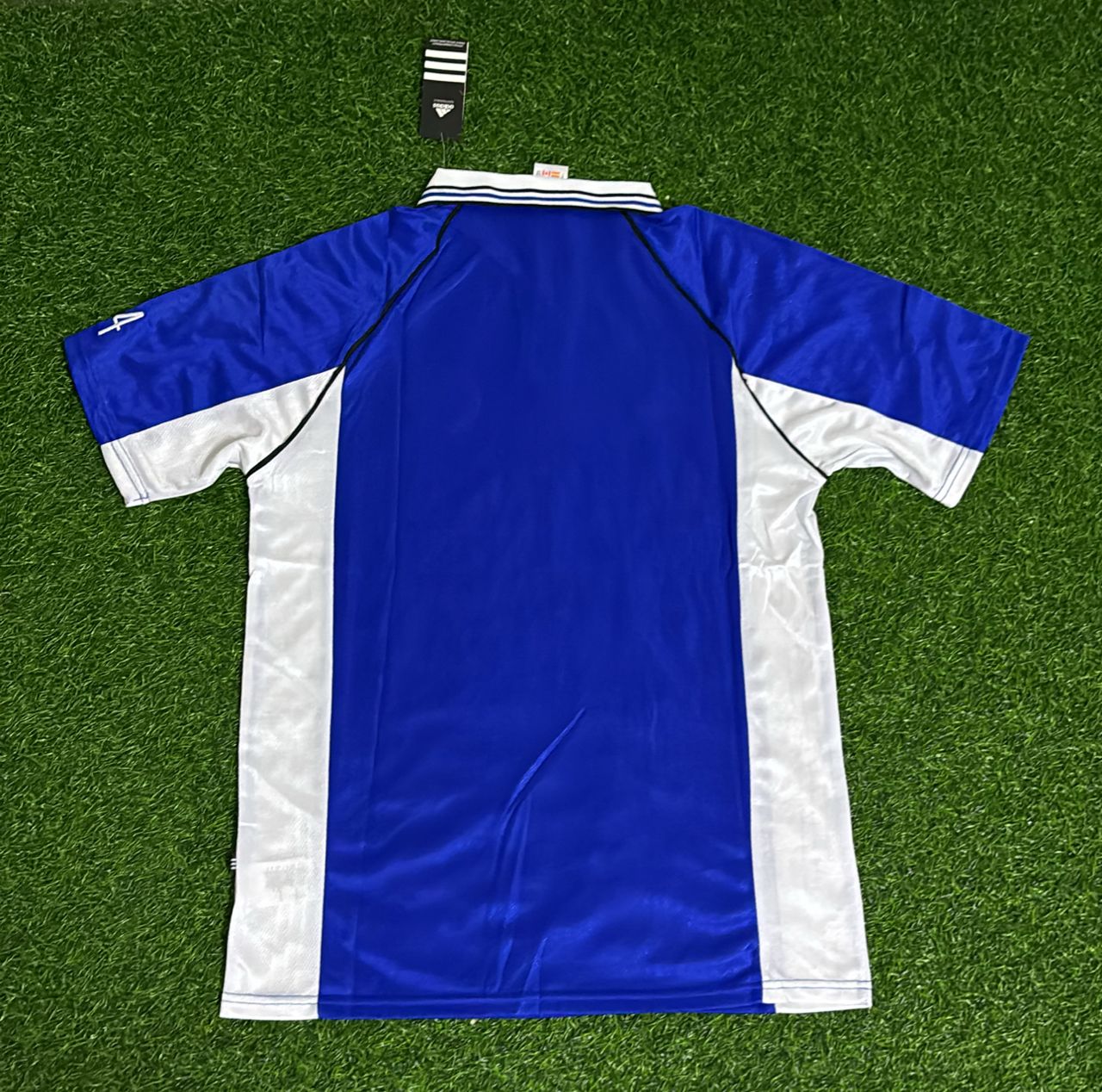 FC Schalke 04 1998 2000 Blaues Heimtrikot Fußball Retro Trikot