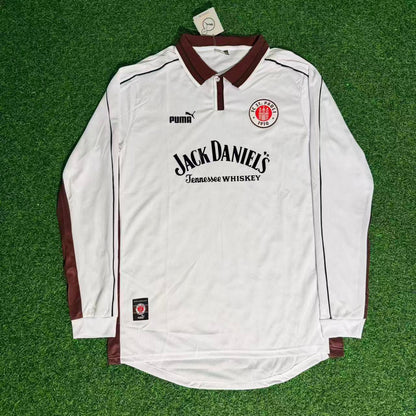FC St. Pauli 1999-2000 Long Sleeve Home Retro Football Jersey