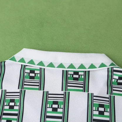 Nigeria 1994 Season Away White Retro Jersey Trikot Soccer Shirt