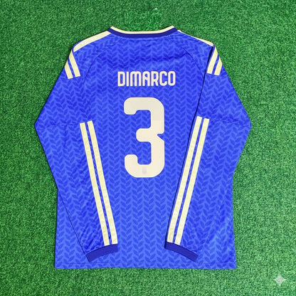 Federico Dimarco 3- Italy 2026 World Cup Long Sleeve Football Jersey