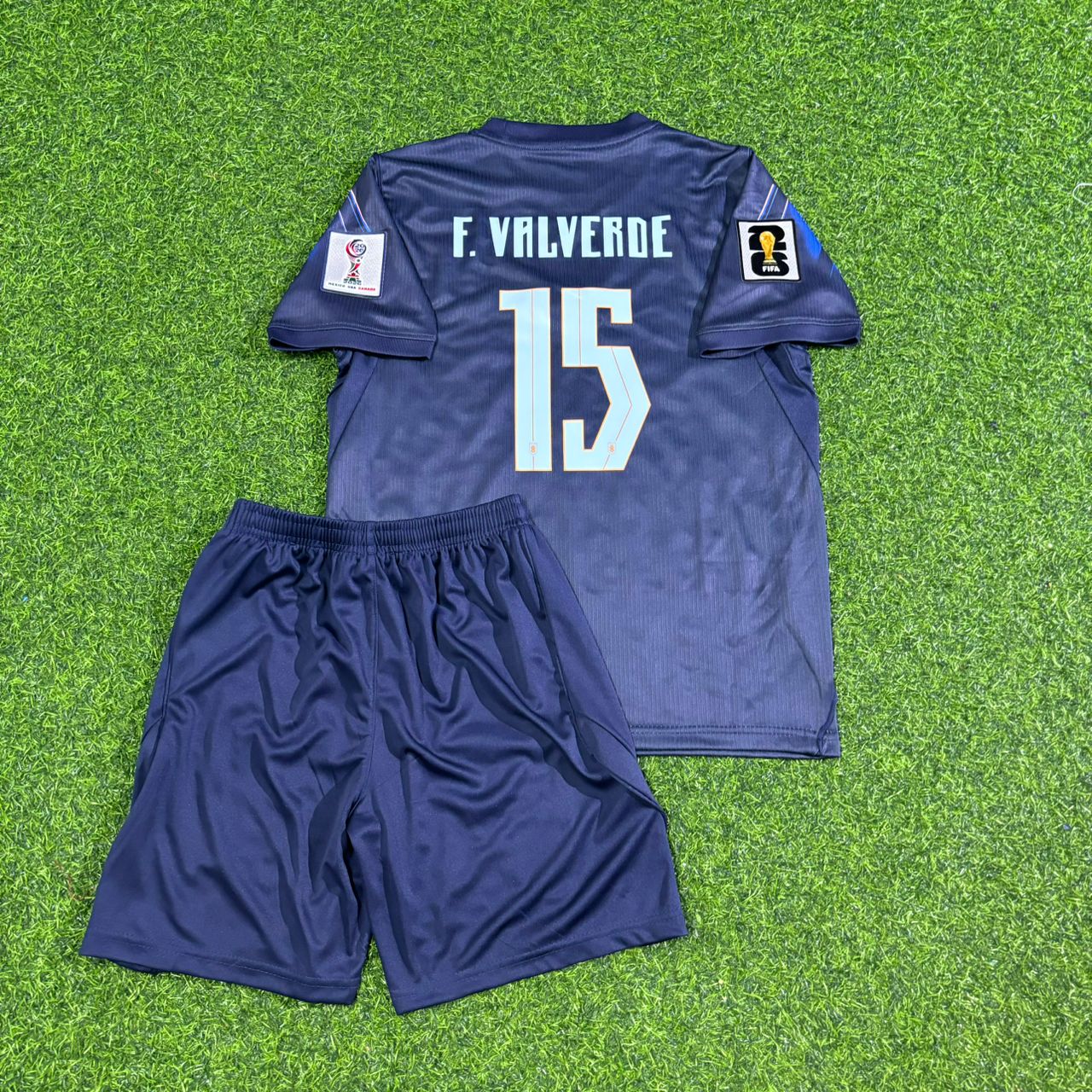 Federico Valverde Uruguay 2026 World Cup Kids Football Jersey