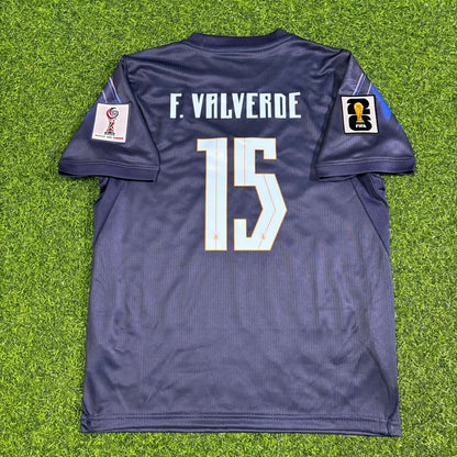 Federico Valverde Uruguay 2026 World Cup Kids Football Jersey