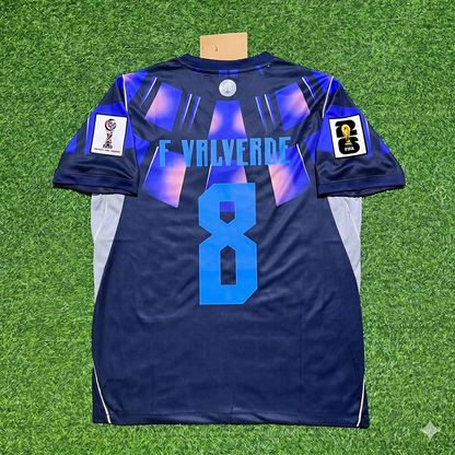Federico Valverde #8 Uruguay 2026 World Cup Football Jersey
