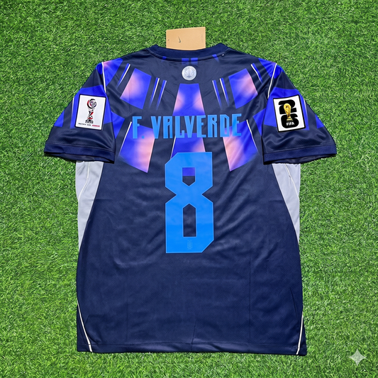Federico Valverde #8 Uruguay 2026 World Cup Football Jersey