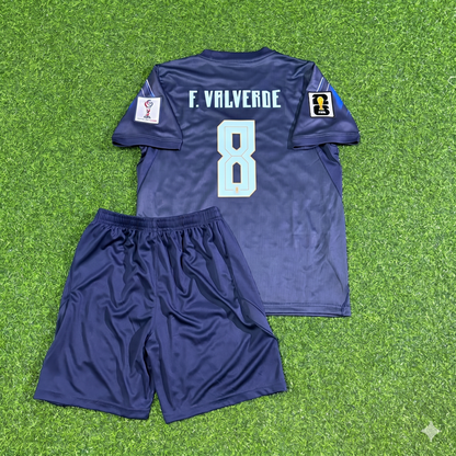 Federico Valverde Uruguay 2026 World Cup Kids Football Jersey