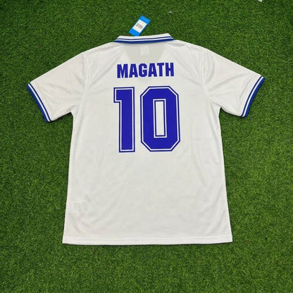 Felix Magath #10 Hamburger SV 1979/80 Weißes Heimtrikot Retro Fußballtrikot