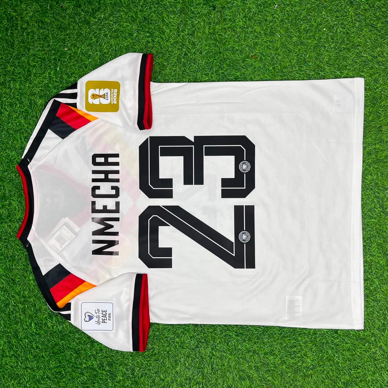 Felix Nmecha Germany 2026 World Cup Home Jersey Trikot Maillot